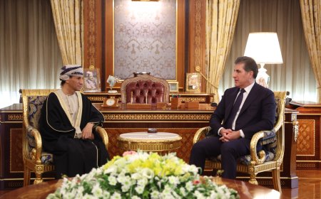 President Nechirvan Barzani meets with Head of UNAMI, Dr. Mohamed Al-Hassan