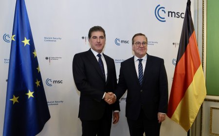 President Nechirvan Barzani meets with German