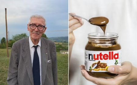Father of Nutella' dies on Valentine's Day aged 97