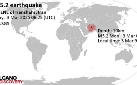 M 5.2 - 43 km ENE of Iranshahr, Iran