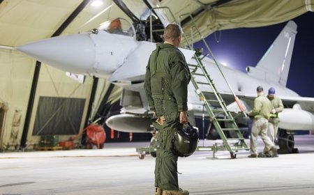 Woke RAF is running out of gun pilots! Unlawful diversity drive jeopardises Keir Starmer's pledge to put jets 'in sky over Ukraine'