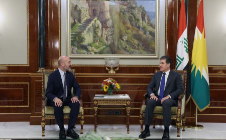 President Nechirvan Barzani meets with Chairman of Turkish Maarif Foundation