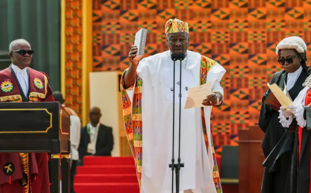 John Mahama faces headwind in 2nd term as Ghana's president