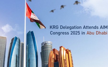 KRG Delegation Attends AIM Congress 2025 in Abu Dhabi
