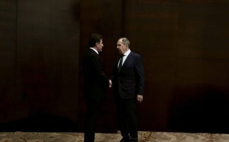 President Nechirvan Barzani meets with Foreign Minister of Russia