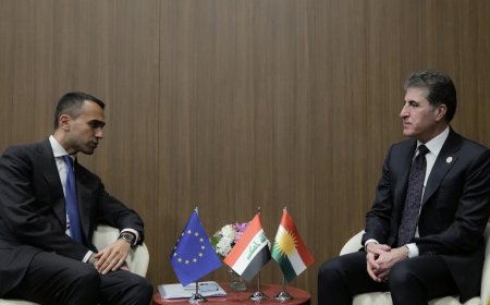 President Nechirvan Barzani meets with the EU Special Representative for the Gulf Region