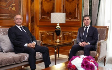 Kurdistan Region President meets with former President of Iraq