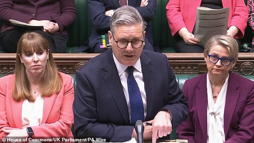 Keir Starmer avoids admitting he was wrong to say 'trans women are women' as he's furiously accused of having 'no balls' by Kemi Badenoch at PMQs