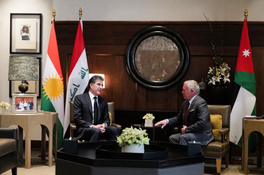 President Nechirvan Barzani's visit to Jordan