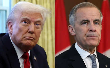 Trump’s Oval Office meeting with Carney didn’t reach Zelensky-level tension. But it wasn’t all neighborliness