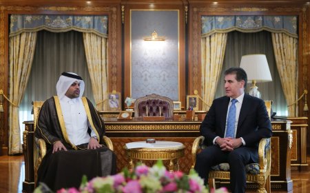 President Nechirvan Barzani receives an invitation from the Prime Minister of Qatar