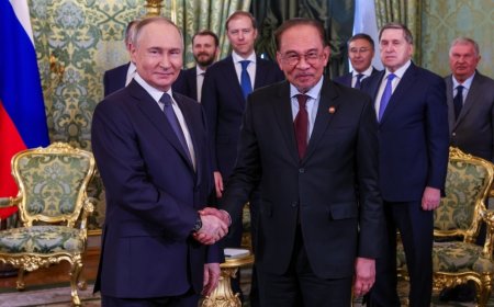Putin hails growing Russia-Malaysia ties, cites Anwar’s visit as sign of deepening cooperation