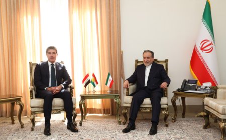 President Nechirvan Barzani and Iranian Foreign Minister discuss bilateral relations