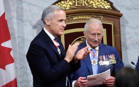 King Charles tells Ottawa ‘true north is strong and free’ amid Trump threats to annex Canada