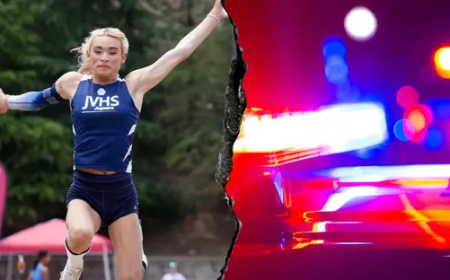 California track and field championship sees arrest and aerial banner amid transgender controversy