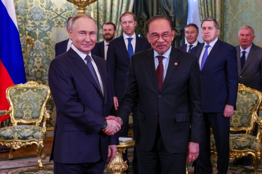 Putin hails growing Russia-Malaysia ties, cites Anwar’s visit as sign of deepening cooperation