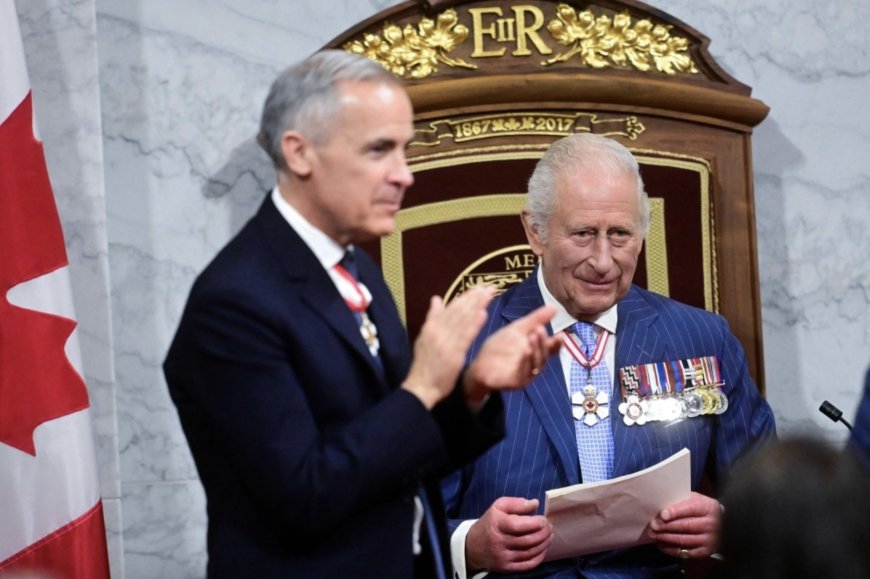 King Charles tells Ottawa ‘true north is strong and free’ amid Trump threats to annex Canada