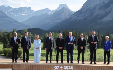 G7 Calls for Iran-Israel De-escalation as Trump Abruptly Leaves Summit
