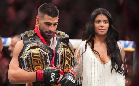 Ruthless Topuria wins second title before shoving Pimblett