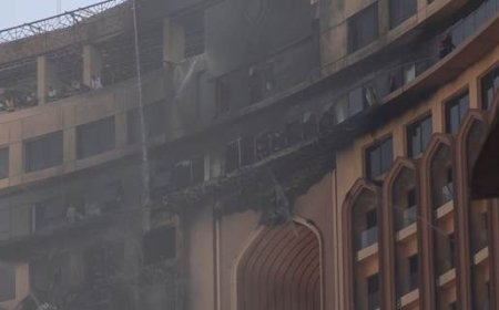 Baghdad hotel venue for Arab Summit hit by fire