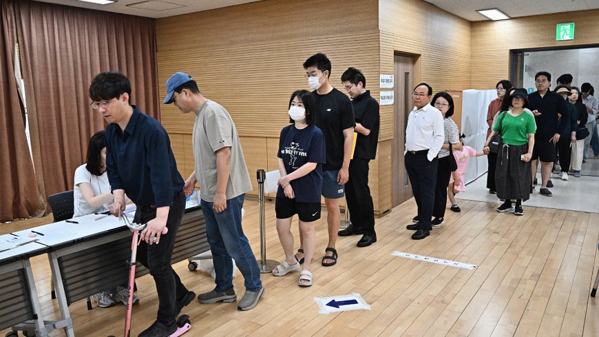 South Korea Votes for New President After Martial Law Turmoil