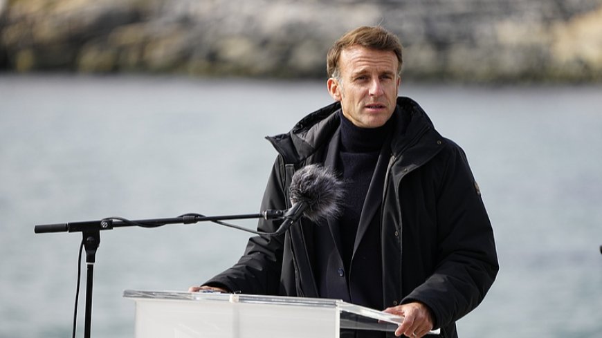 Macron visits Greenland, criticizes U.S. takeover threats