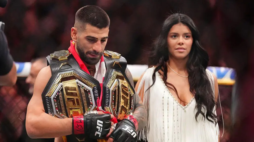 Ruthless Topuria wins second title before shoving Pimblett