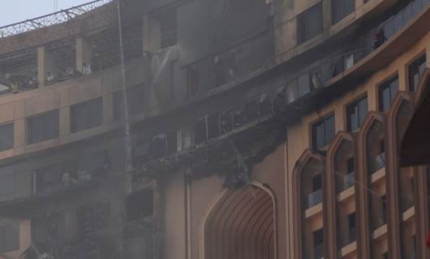 Baghdad hotel venue for Arab Summit hit by fire