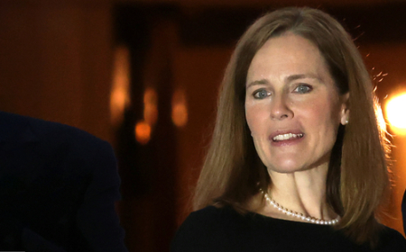 Justice Barrett teases new memoir in abrupt conference exit