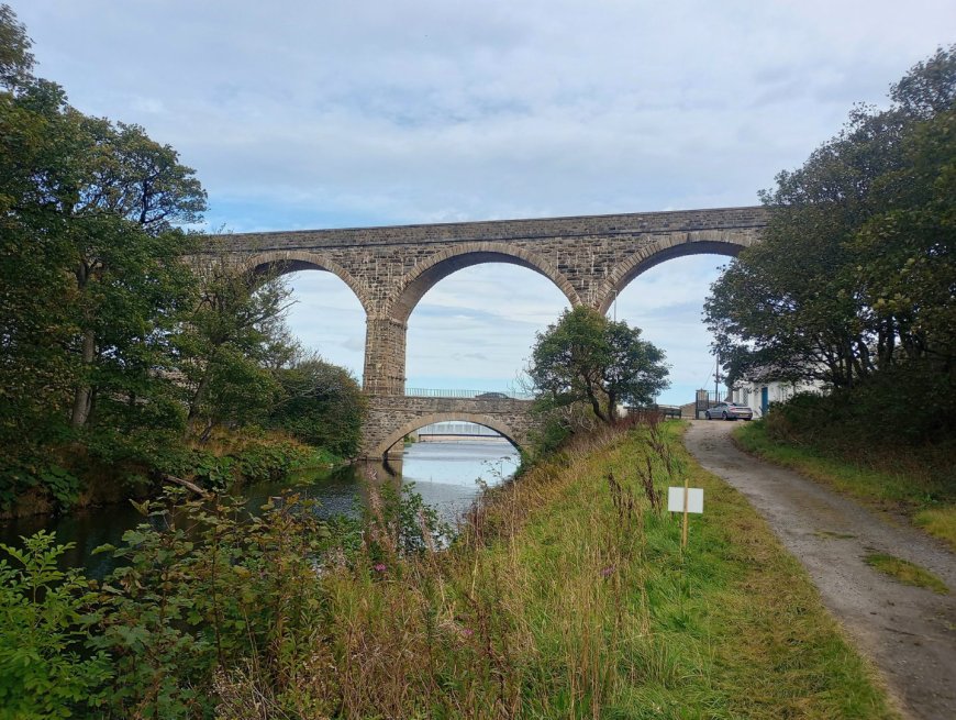 The three bridges at Cullen burn. Image: George Flett