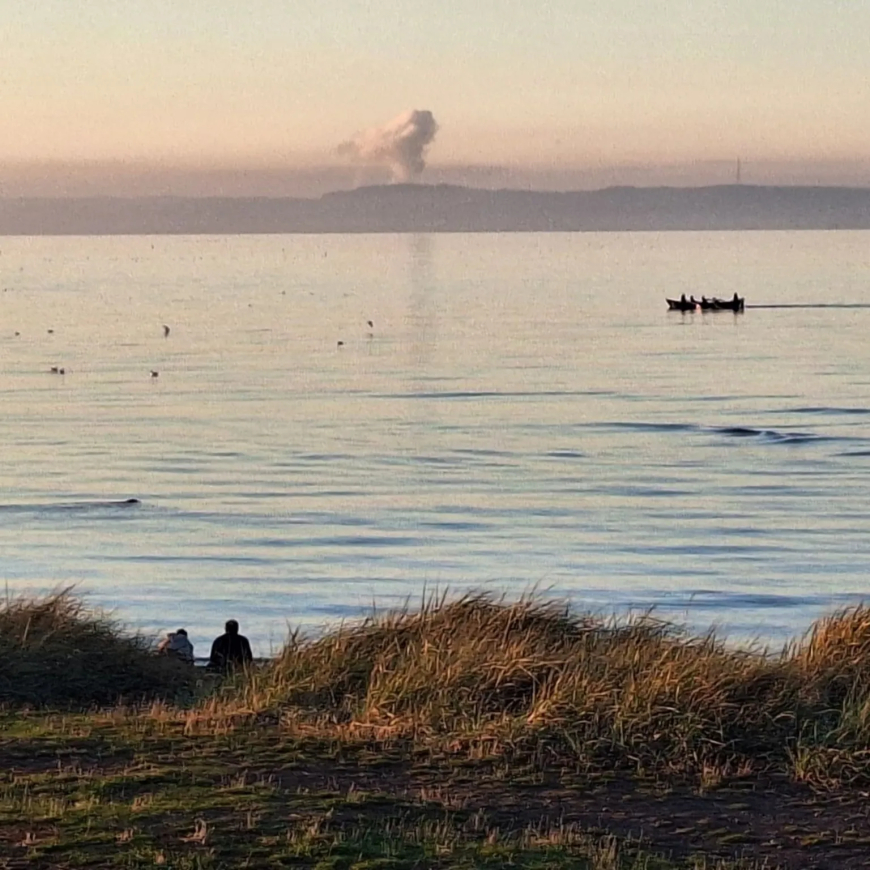 Jane Patmore sent us this photo of a tranquil evening at Musselburgh