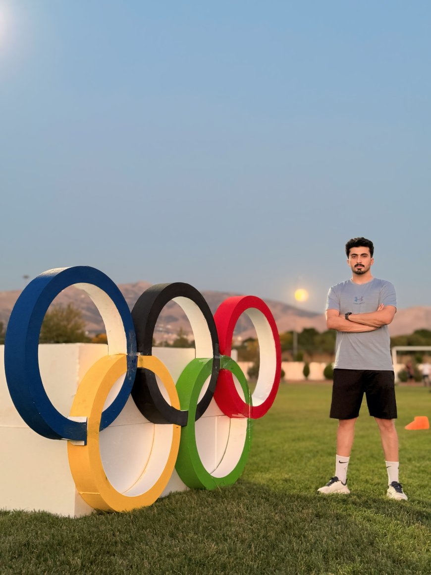 Dlbrin Sheraz Ahmad, a Kurdish sporting all-rounder