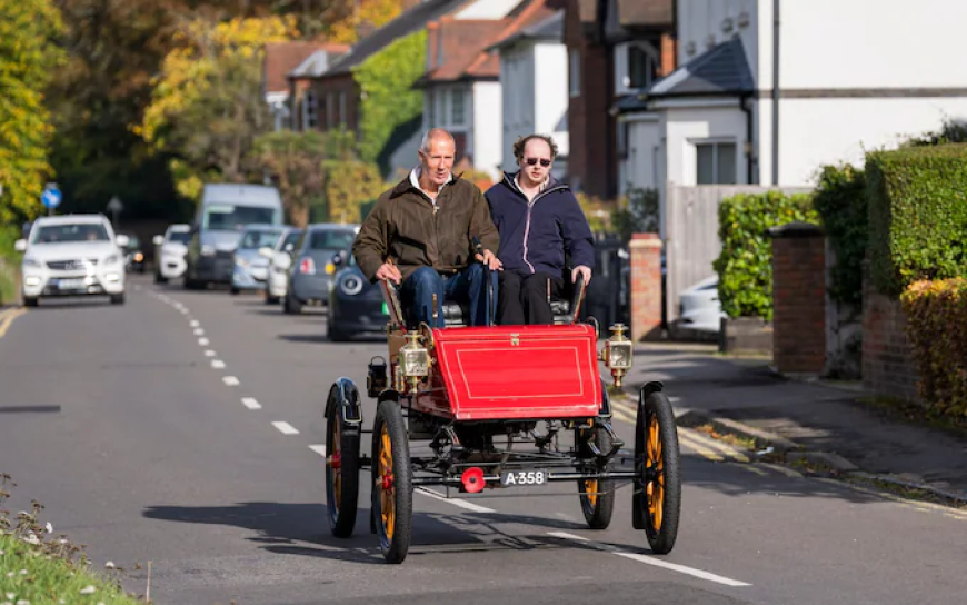 Why the world’s fastest driver prefers a 20mph steam-powered car