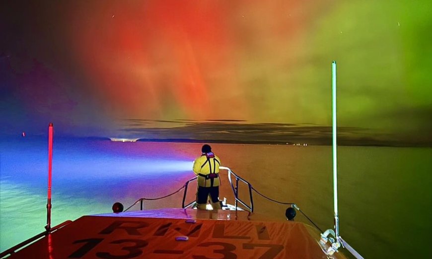 Spectacular images as Northern Lights illuminate Highland skies