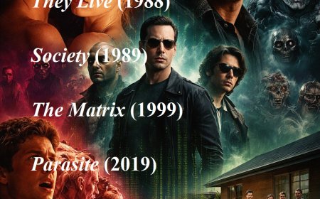 From cinematic warnings and fictional elites to real-world scandals