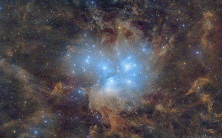 Pléiades : l'amas stellaire des Sept Sœurs