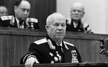 Nikita Khrushchev begins his rise to power