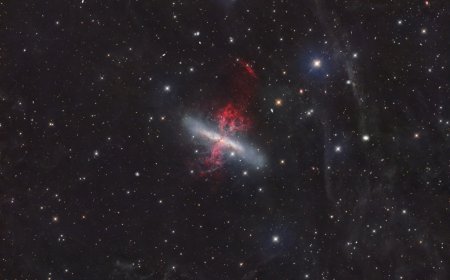 M82: Starburst galaxy with a superwind
