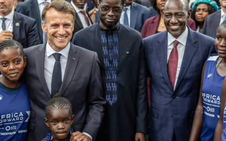 Macron seeks new partnerships at Africa summit in Nairobi