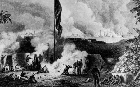 The outbreak of the Mexican American war in 1846