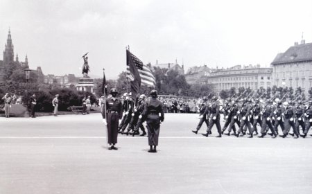 Soviet withdrawal secures austria neutrality