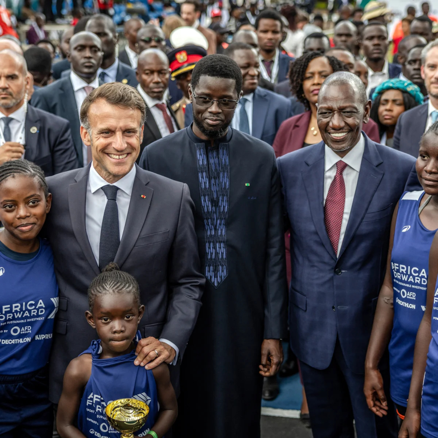 Macron seeks new partnerships at Africa summit in Nairobi