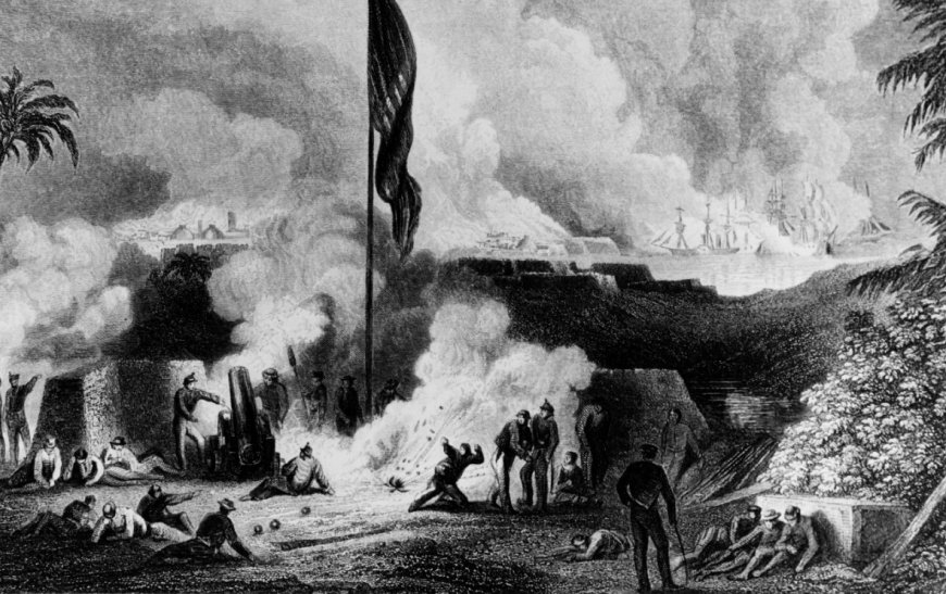 The outbreak of the Mexican American war in 1846