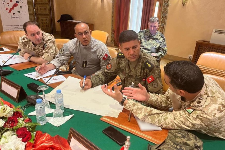 The morocco military cooperation in North Africa