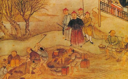 The destruction of contraband in Humen, China