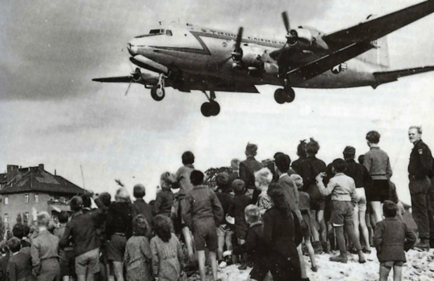 The Soviet blockade isolates Berlin