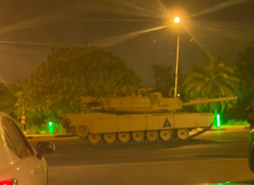 A dramatic lockdown of baghdads secure green zone for anti corruption operations