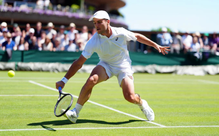 Arthur Fery shuns Wimbledon show court to play in front of 750 people