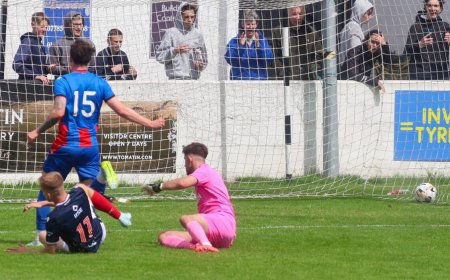Ross County derby win against Caley Thistle (4-0)