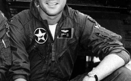 New citizen George W. Bush enters the world in Connecticut